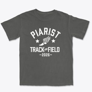 The Piarist School Track and Field Premium Heavyweight T-shirt