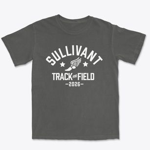 Sullivant Elementary School Track and Field Premium Heavyweight T-shirt