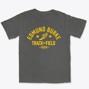 Edmund Burke Elementary School Track and Field Premium Heavyweight T-shirt