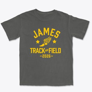 James Kendall Zahoris Elementary School Track and Field Premium Heavyweight T-shirt