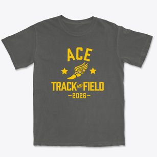 Ace Charter School Track and Field Premium Heavyweight T-shirt