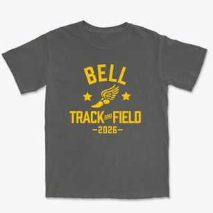 Bell Elementary School Track and Field Premium Heavyweight T-shirt