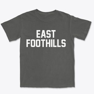 East Foothills California Classic Block Premium Heavyweight T-shirt