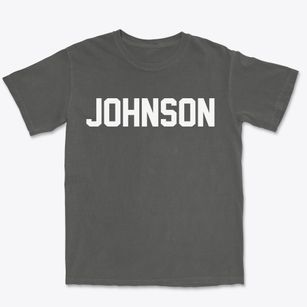 Johnson Arkansas Classic Block Premium Heavyweight T-shirt