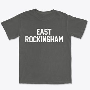 East Rockingham North Carolina Classic Block Premium Heavyweight T-shirt