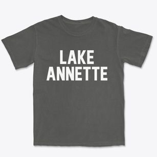 Lake Annette Missouri Classic Block Premium Heavyweight T-shirt