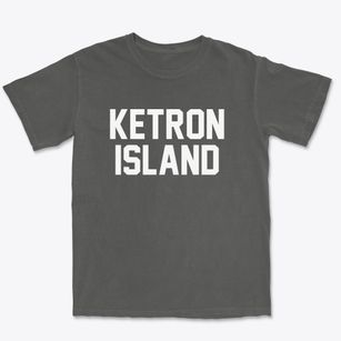 Ketron Island Washington Classic Block Premium Heavyweight T-shirt