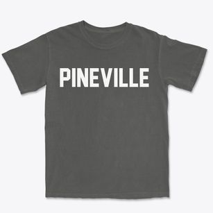 Pineville North Carolina Classic Block Premium Heavyweight T-shirt