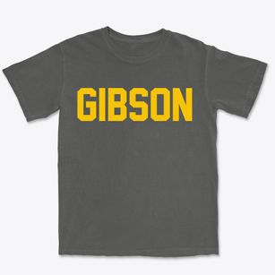 Gibson North Carolina Classic Block Premium Heavyweight T-shirt