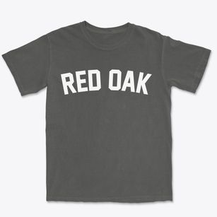 Red Oak Iowa Classic Curve Premium Heavyweight T-shirt