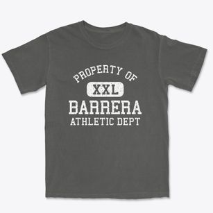 Barrera Texas Athletic Dept Premium Heavyweight T-shirt