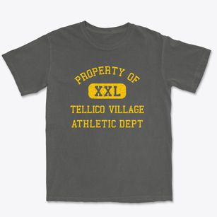 Tellico Village Tennessee Athletic Dept Premium Heavyweight T-shirt