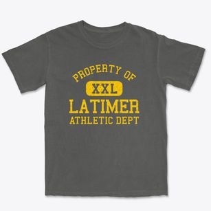 Latimer Kansas Athletic Dept Premium Heavyweight T-shirt