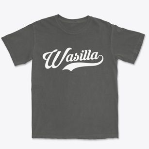 Wasilla Alaska Vintage Team Premium Heavyweight T-shirt