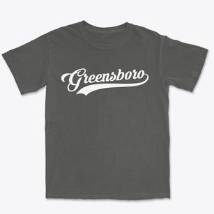 Greensboro North Carolina Vintage Team Premium Heavyweight T-shirt