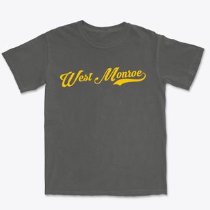 West Monroe New York Vintage Team Premium Heavyweight T-shirt