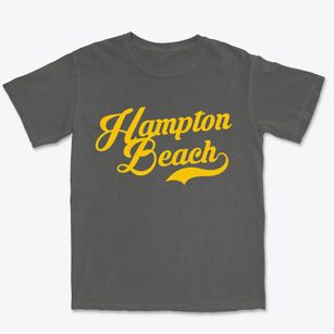 Hampton Beach New Hampshire Vintage Team Premium Heavyweight T-shirt