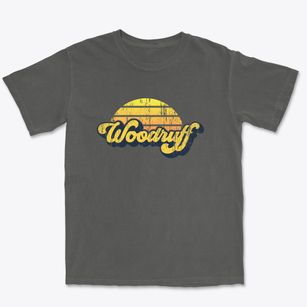 Woodruff Wisconsin Sublime Sunset Premium Heavyweight T-shirt