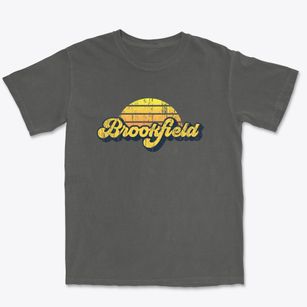 Brookfield Vermont Sublime Sunset Premium Heavyweight T-shirt