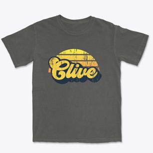 Clive Iowa Sublime Sunset Premium Heavyweight T-shirt
