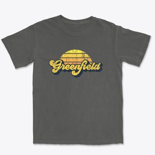 Greenfield California Sublime Sunset Premium Heavyweight T-shirt