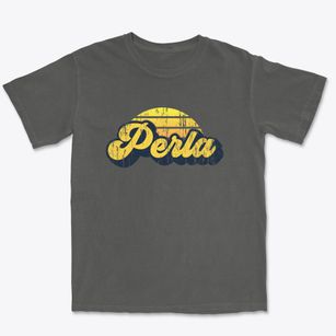Perla Arkansas Sublime Sunset Premium Heavyweight T-shirt