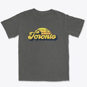 Toronto South Dakota Sublime Sunset Premium Heavyweight T-shirt