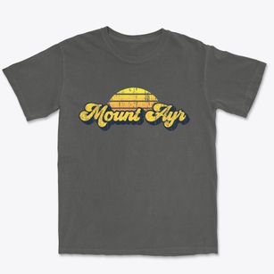 Mount Ayr Indiana Sublime Sunset Premium Heavyweight T-shirt
