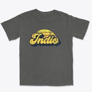 Indio California Sublime Sunset Premium Heavyweight T-shirt