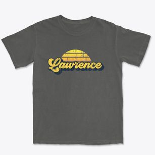 Lawrence Massachusetts Sublime Sunset Premium Heavyweight T-shirt