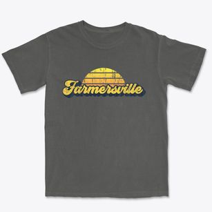 Farmersville California Sublime Sunset Premium Heavyweight T-shirt
