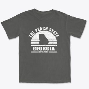  Georgia Sunset Premium Heavyweight T-shirt