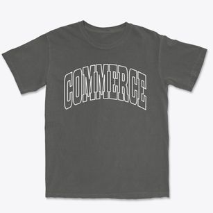 Commerce Missouri Trendy Block Premium Heavyweight T-shirt