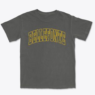 Bellefonte Delaware Trendy Block Premium Heavyweight T-shirt