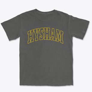 Hysham Montana Trendy Block Premium Heavyweight T-shirt