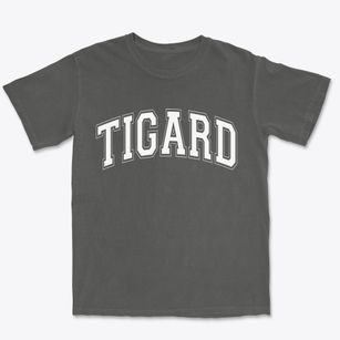 Tigard Oregon Varsity Premium Heavyweight T-shirt