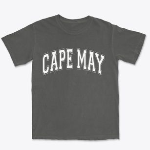 Cape May New Jersey Varsity Premium Heavyweight T-shirt