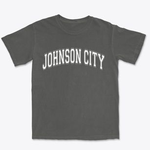 Johnson City Kansas Varsity Premium Heavyweight T-shirt