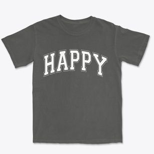 Happy Texas Varsity Premium Heavyweight T-shirt