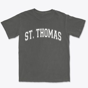 St. Thomas North Dakota Varsity Premium Heavyweight T-shirt