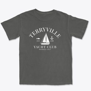 Terryville Connecticut Yacht Club Premium Heavyweight T-shirt