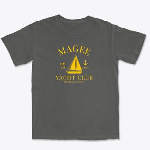 Magee Mississippi Yacht Club Premium Heavyweight T-shirt