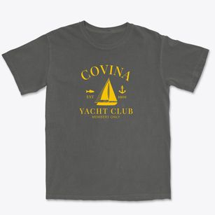 Covina California Yacht Club Premium Heavyweight T-shirt