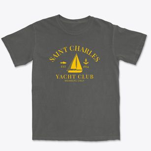 St. Charles Minnesota Yacht Club Premium Heavyweight T-shirt