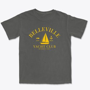 Belleville Wisconsin Yacht Club Premium Heavyweight T-shirt