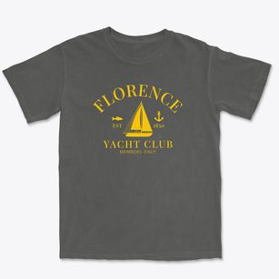 Florence Texas Yacht Club Premium Heavyweight T-shirt