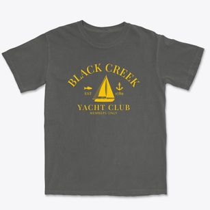 Black Creek North Carolina Yacht Club Premium Heavyweight T-shirt