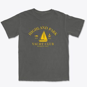 Highland Park Florida Yacht Club Premium Heavyweight T-shirt