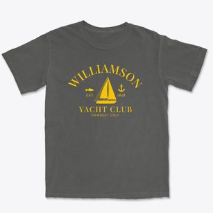 Williamson Illinois Yacht Club Premium Heavyweight T-shirt