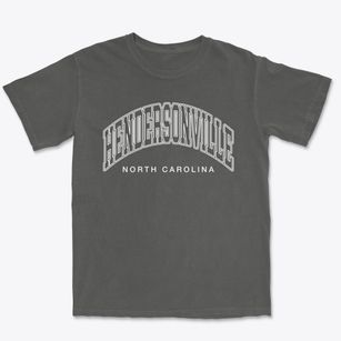 Hendersonville North Carolina Inline Premium Heavyweight T-shirt